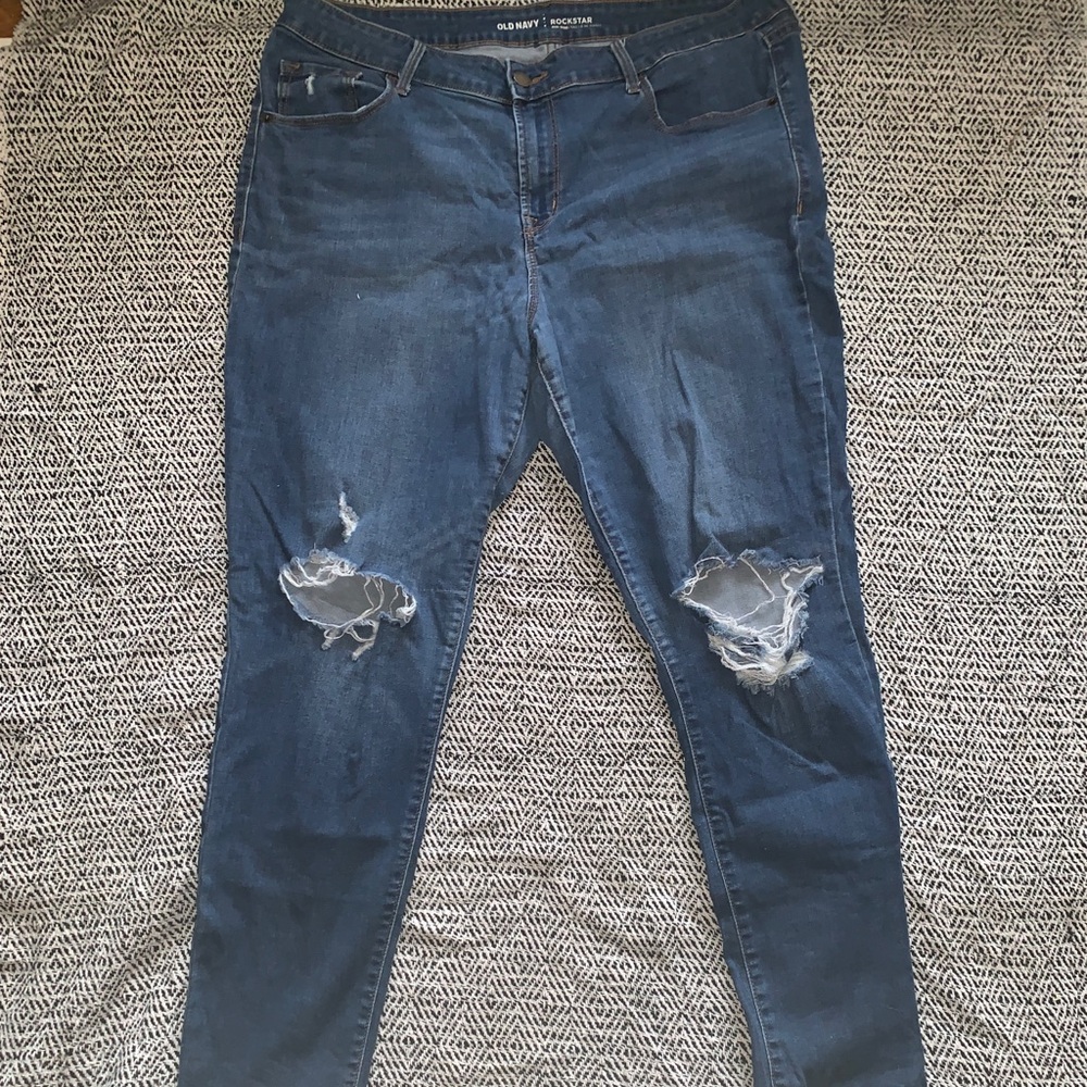 Old Navy Mid-Rise Skinny Jeans